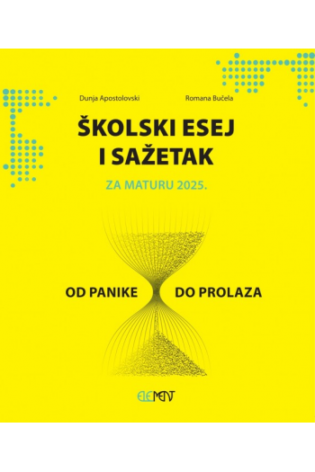 Školski esej i sažetak - od panike do prolaza - naslovnica
