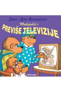Medvjedići i previše televizije (Slikovnica) - naslovnica