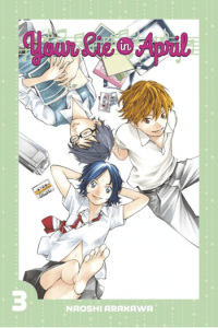 Your Lie in April, Vol. 03 (Manga) - naslovnica