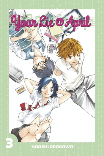 Your Lie in April, Vol. 03 (Manga) - naslovnica