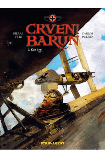 Crveni Barun 2: Kiša krvi (Strip) - naslovnica