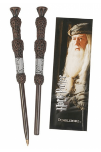 Noble Collection - Harry Potter - Wands - Dumbledore Wand Pen And Bookmark