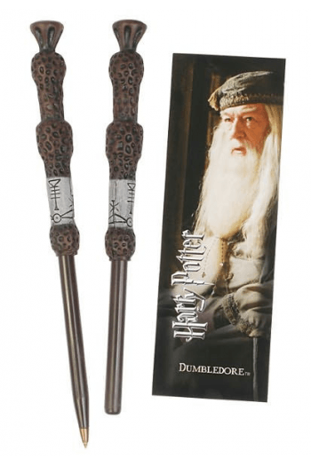 Noble Collection - Harry Potter - Wands - Dumbledore Wand Pen And Bookmark - slika proizvoda
