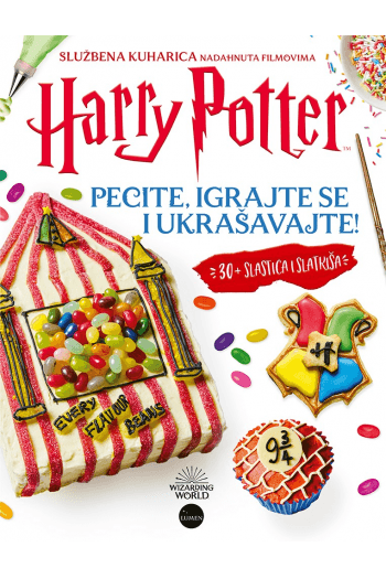 Službena kuharica nadahnuta filmovima Harry Potter - Pecite, igrajte se i ukrašavajte - naslovnica