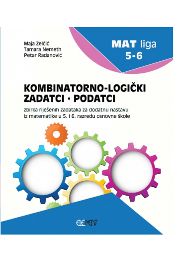 Mat liga 5-6: Kombinatorno-logički zadatci, zbirka - naslovnica