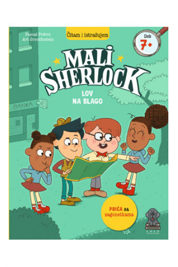 Mali Sherlock: Lov na blago (Slikovnica) - naslovnica