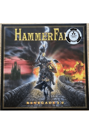 Hammerfall - Renegade 2.0 Transparent Yellow Vinyl LP - omot
