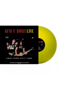 Guns n Roses - Live In New York City 1988 (Yellow Vinyl) LP - omot