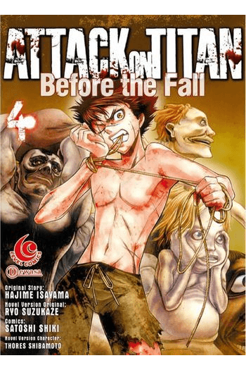 Attack on Titan: Before the Fall, Vol. 04 (Manga) - naslovnica