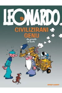 Leonardo 9: Civilizirani genij (Strip) - naslovnica