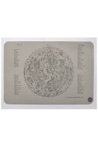 Leather Mouse Pad Moon Oyster