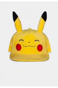 Difuzed Pokemon - Smiling Pikachu Plush Mens Snapback