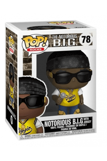 Funko Pop Rocks: Notorious B.I.G. - Jersey - slika proizvoda