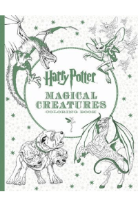 Harry Potter Magical Creatures Colouring Book - naslovnica