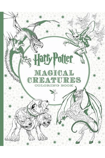 Harry Potter Magical Creatures Colouring Book - naslovnica