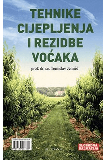 Tehnike cijepljenja i rezidbe voćaka - naslovnica