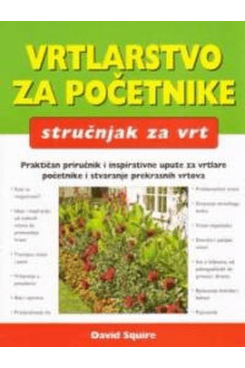 Vrtlarstvo za početnike - naslovnica