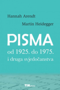 Pisma od 1925. do 1975. i druga svjedočanstva - naslovnica