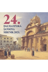 Razni izvođači - 24. dalmatinska šansona, Šibenik 2021 CD - omot