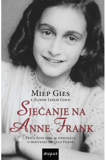 Sjećanje na Anne Frank - naslovnica