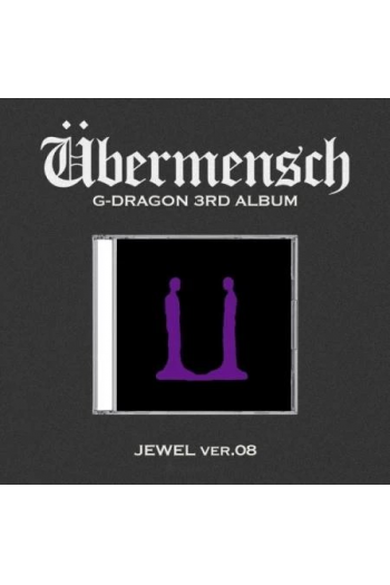 G-Dragon - 3Rd Album [Übermensch] Jewel [Ver. 8] CD - omot