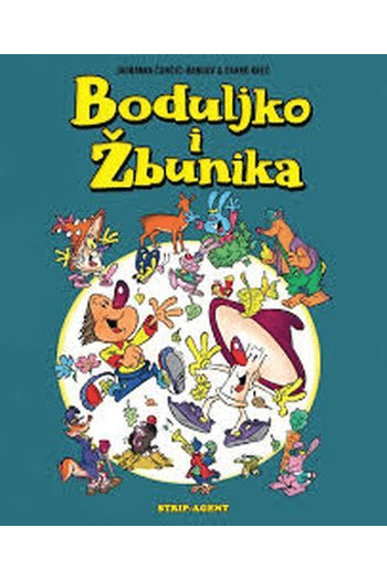 Boduljko i Žbunika (Strip) - naslovnica