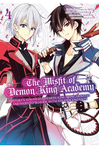 Misfit of Demon King Academy, Vol. 04 (Manga) - naslovnica