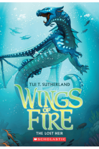 Wings of Fire: The Lost Heir (b&w) - naslovnica