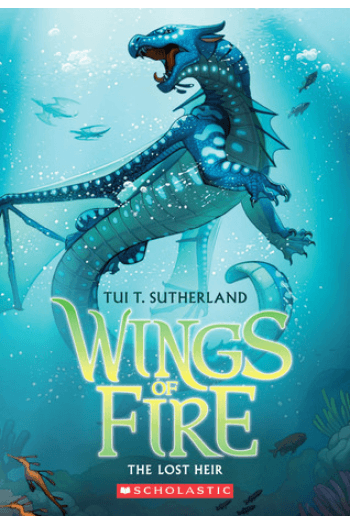 Wings of Fire: The Lost Heir (b&w) - naslovnica