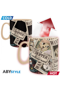One Piece - Mug Heat Change - 460 ml - Wanted - Cardboard Box - slika proizvoda