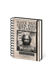 Pyramid Harry Potter (Wanted Sirius Black) A5 Notebook - slika proizvoda