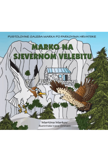 Marko na Sjevernom Velebitu (Slikovnica) - naslovnica