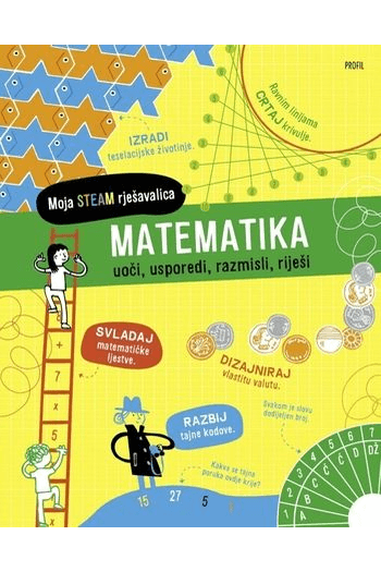 Moja STEAM rješavalica - Matematika - naslovnica
