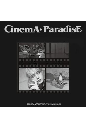 ZEROBASEONE - 4Th Mini Album [Cinema Paradise] [Digipack Ver.] [Kim Ji Woong Ver.] CD - omot