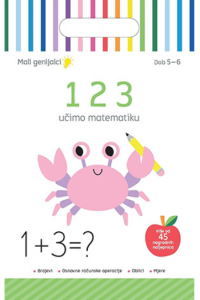 Mali genijalci - 123 učimo matematiku (Slikovnica) - naslovnica