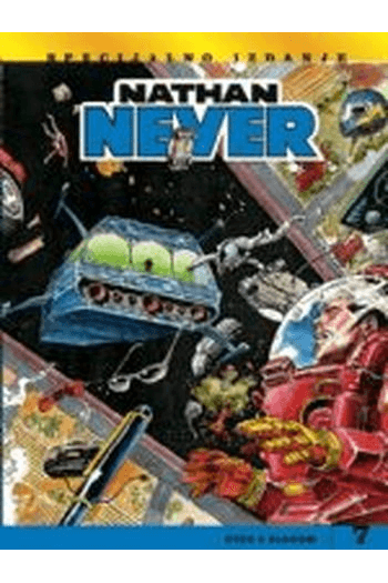 Nathan Never - specijalno izdanje 7: Otok s blagom - naslovnica
