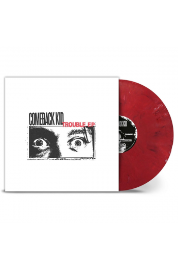 Comeback Kid - Trouble (Mini White, Red Black Marbled Vinyl) LP - omot