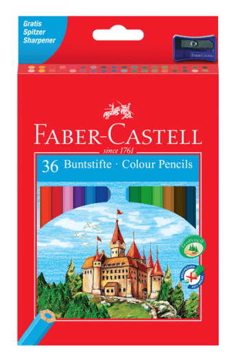 Boje drvene  36boja Faber Castell 120136 blister ~ 1/4/32 - slika proizvoda