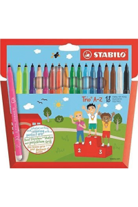 FLOMASTER TRIO A-Z 18KOM PAK P