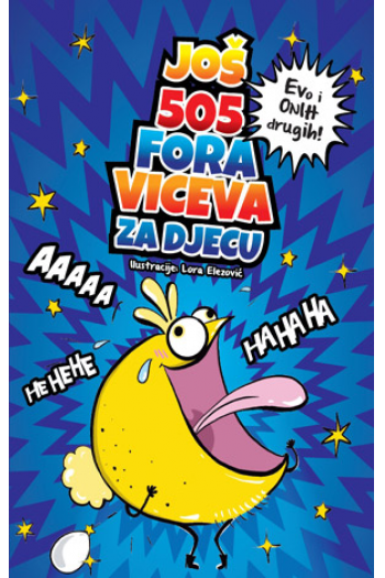 još 505 fora viceva za djecu - naslovnica