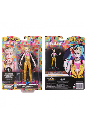 Noble Collection - DC - Bendyfigs - Harley Quinn With Mallet (Birds Of Prey) - slika proizvoda