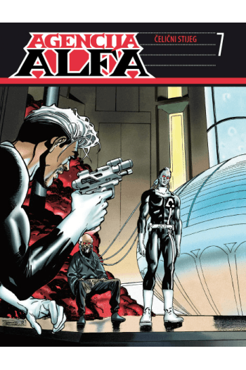 Agencija Alfa 7: Čelični stijeg (Strip) - naslovnica