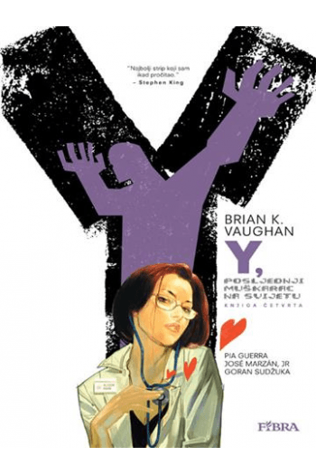 Y, posljednji muškarac na svijetu 4 (Strip) - naslovnica