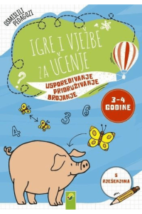 Igre i vježbe za učenje 3-4 godine - naslovnica