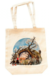 Platnena torba - Ježeva kućica