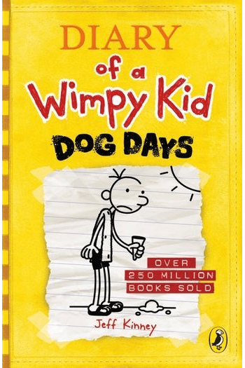 Diary of a Wimpy Kid #04: Dog Days - naslovnica