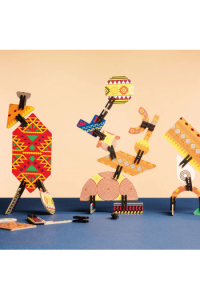 Santa Fe - stick game - red - orange - yellow