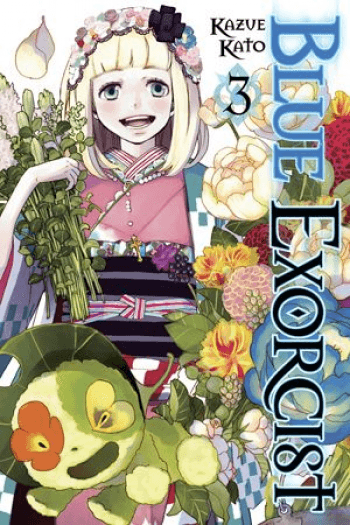 Blue Exorcist, Vol. 03 (Manga) - naslovnica