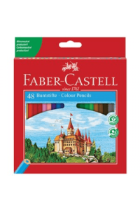 Boje drvene  48boja Faber Castell 120148 blister ~ 1/3/24