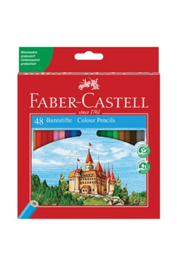 Boje drvene  48boja Faber Castell 120148 blister ~ 1/3/24 - slika proizvoda